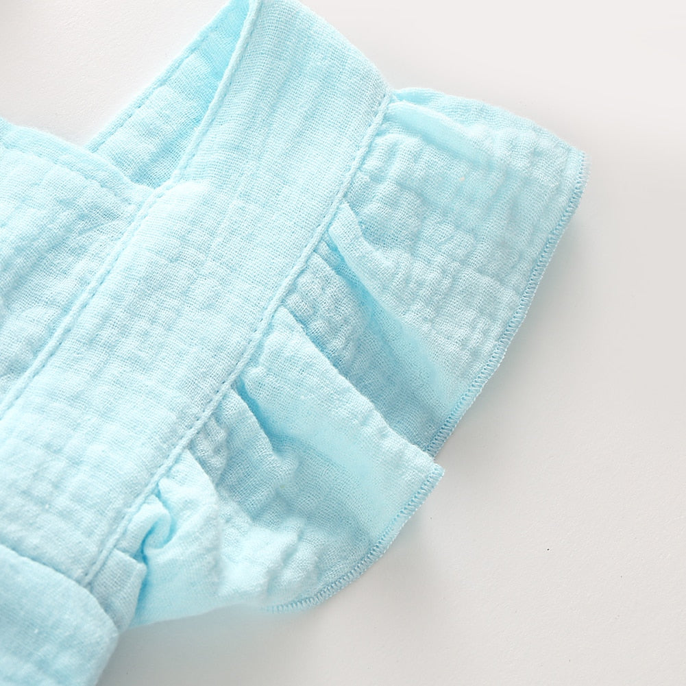 Girls' Ruffle Hem Romper