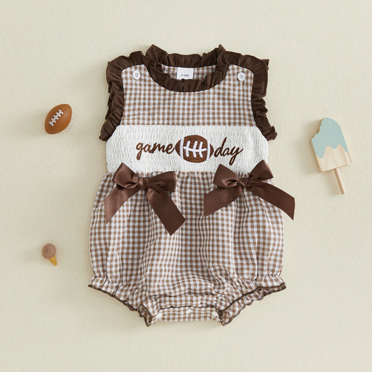 Game Day Bubble Romper