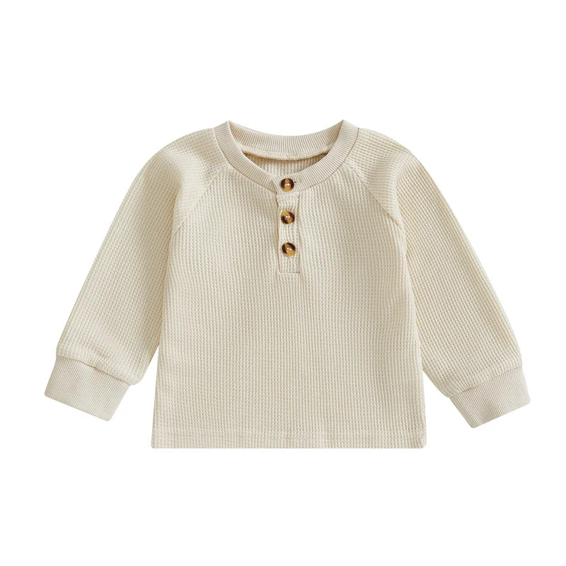 Harbor Waffle Henley Top