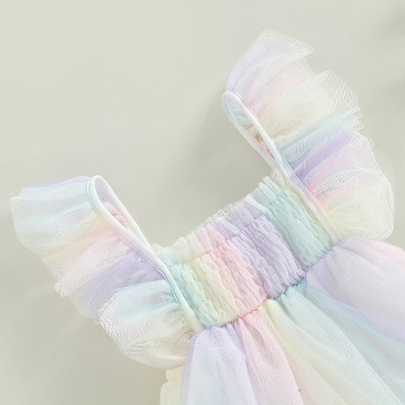 Girls' Cotton Candy Romper