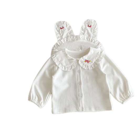 Little Darling Ruffle Collar Blouse