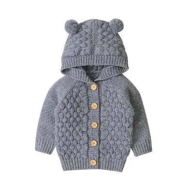 Bunny Kint Hooded Cardigan