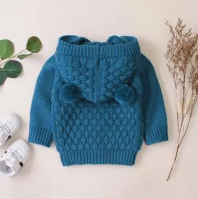 Bunny Kint Hooded Cardigan