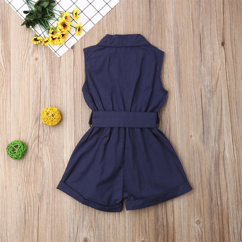 Bow-tie Waist Romper