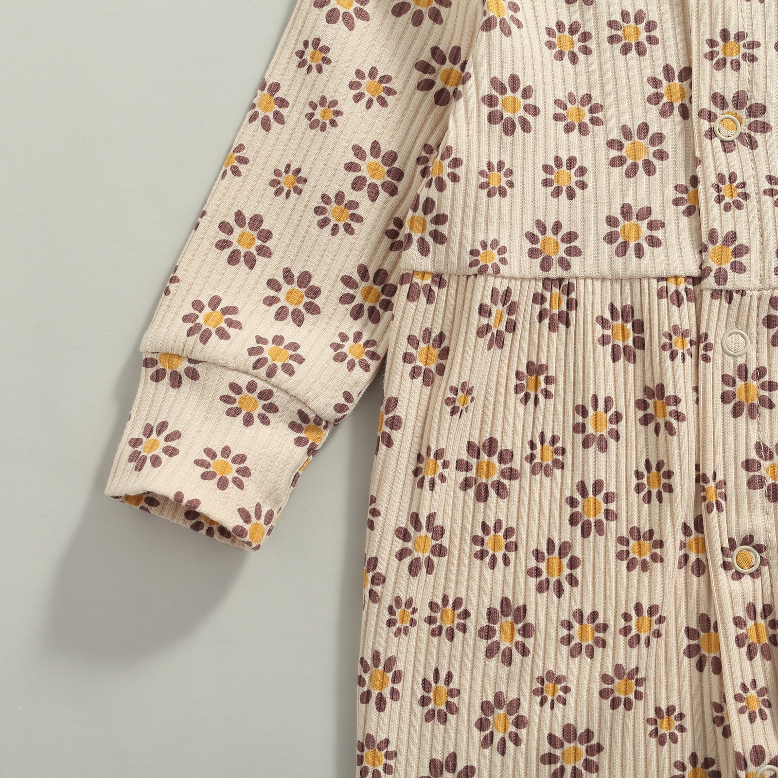 YP Floral Print Jumpsuit With Headband Set