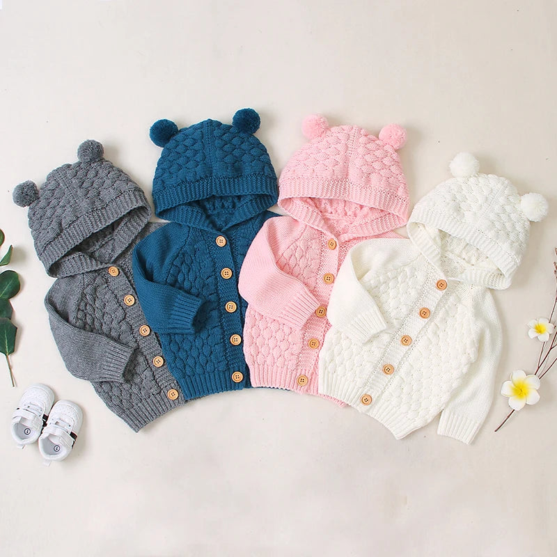 Bunny Kint Hooded Cardigan