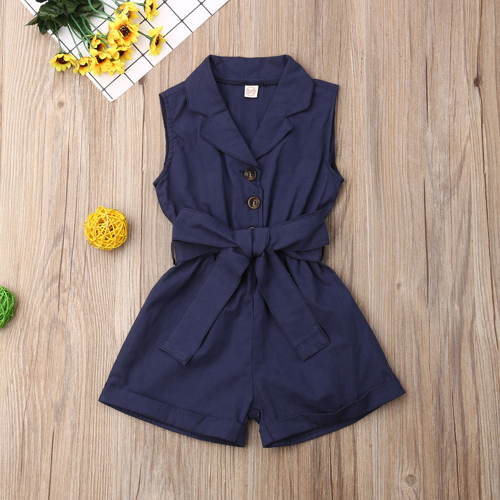 Bow-tie Waist Romper