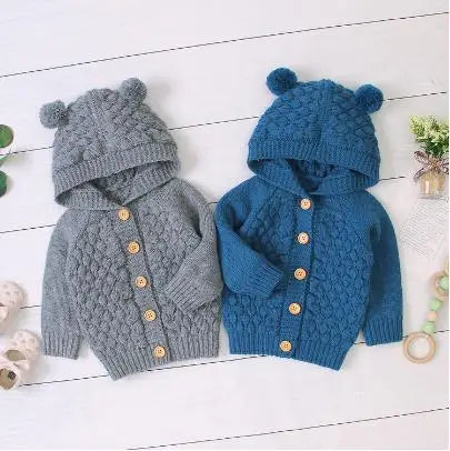 Bunny Kint Hooded Cardigan