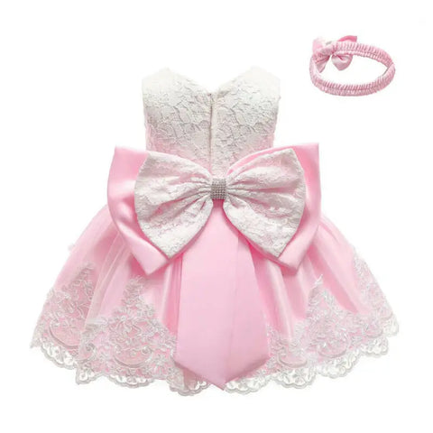 Girls' Princess Bow Dress