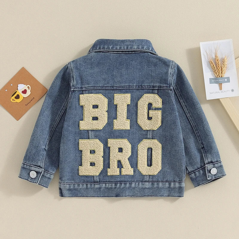 "Brotherhood Denim Duo" – Matching ‘Big Bro’ & ‘Lil Bro’ Jackets