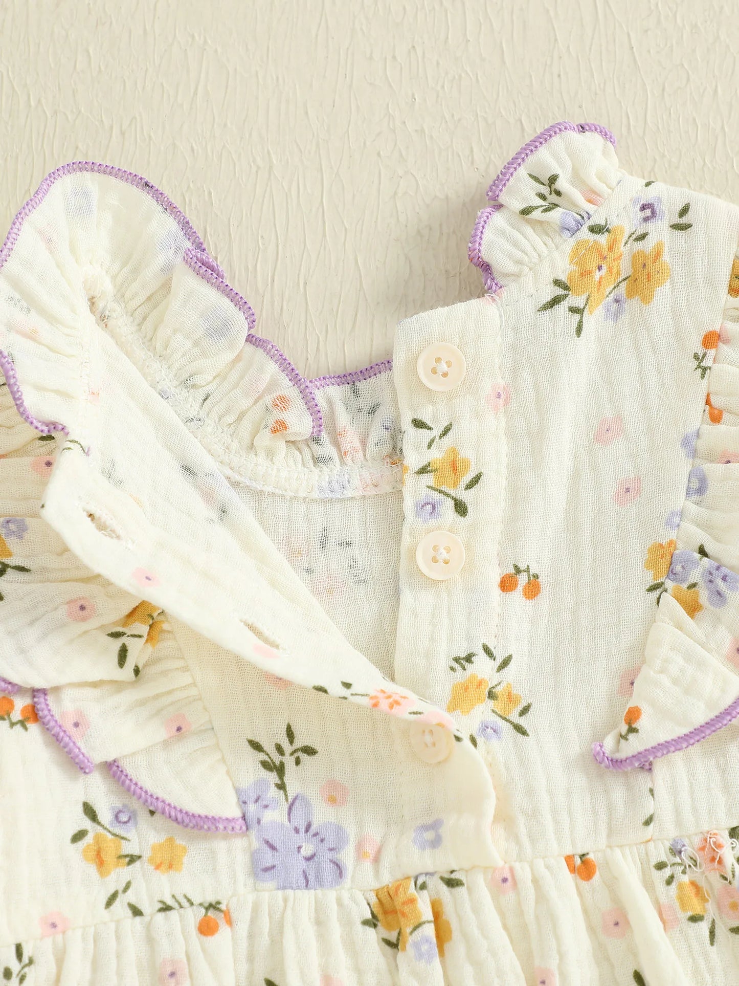 Lavender Meadow Romper