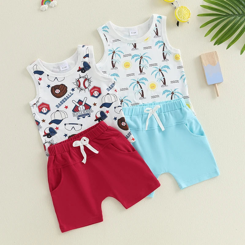 Sunny Playtime Tank & Shorts Set