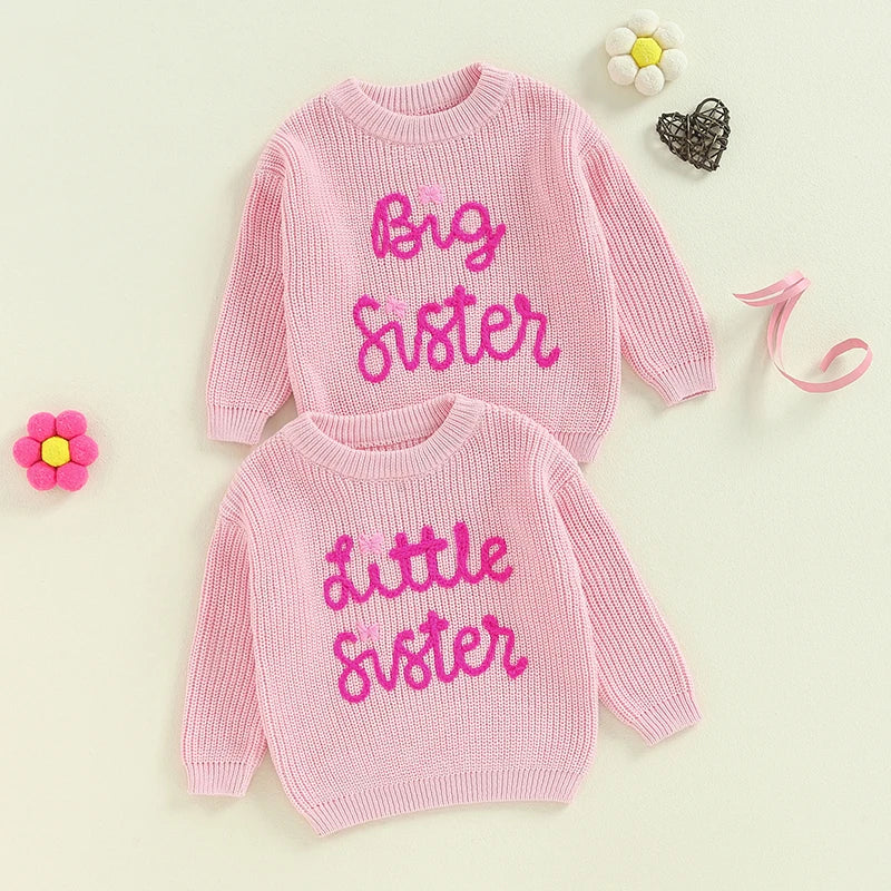 Big Sister / Little Sister Cozy Knit Sweater