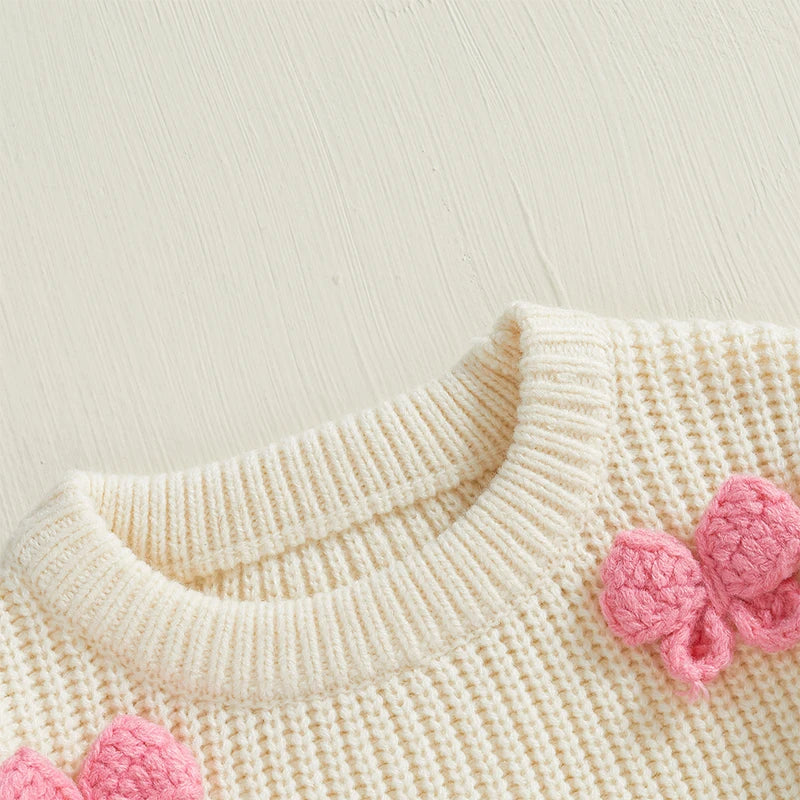 The Rosette Knit Sweater