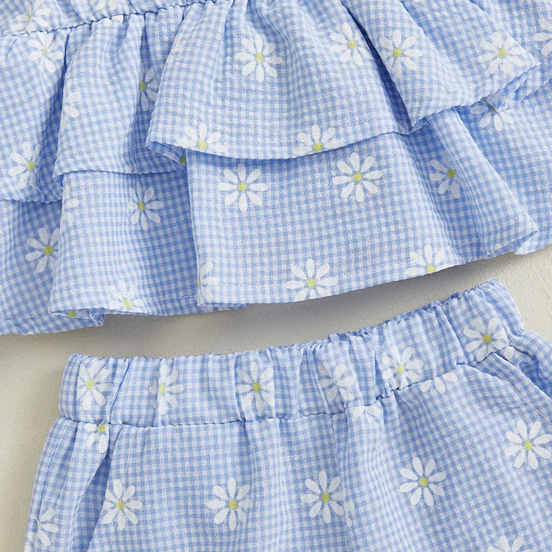 Girls' Daisy Days Ruffle Set