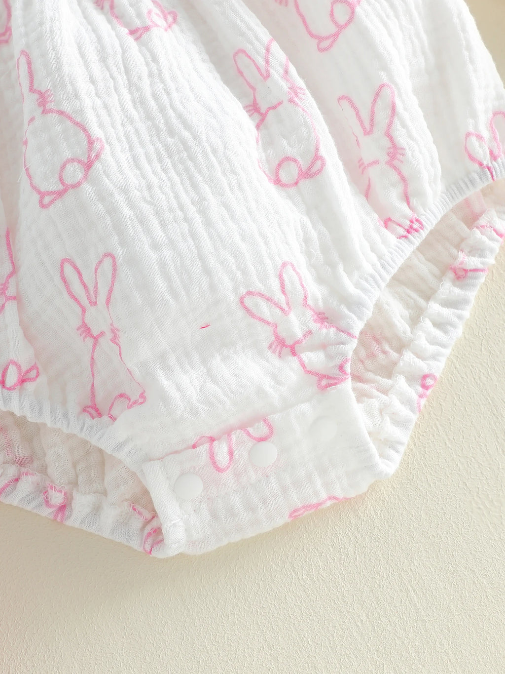 Blushing Bunny Romper & Bow Set