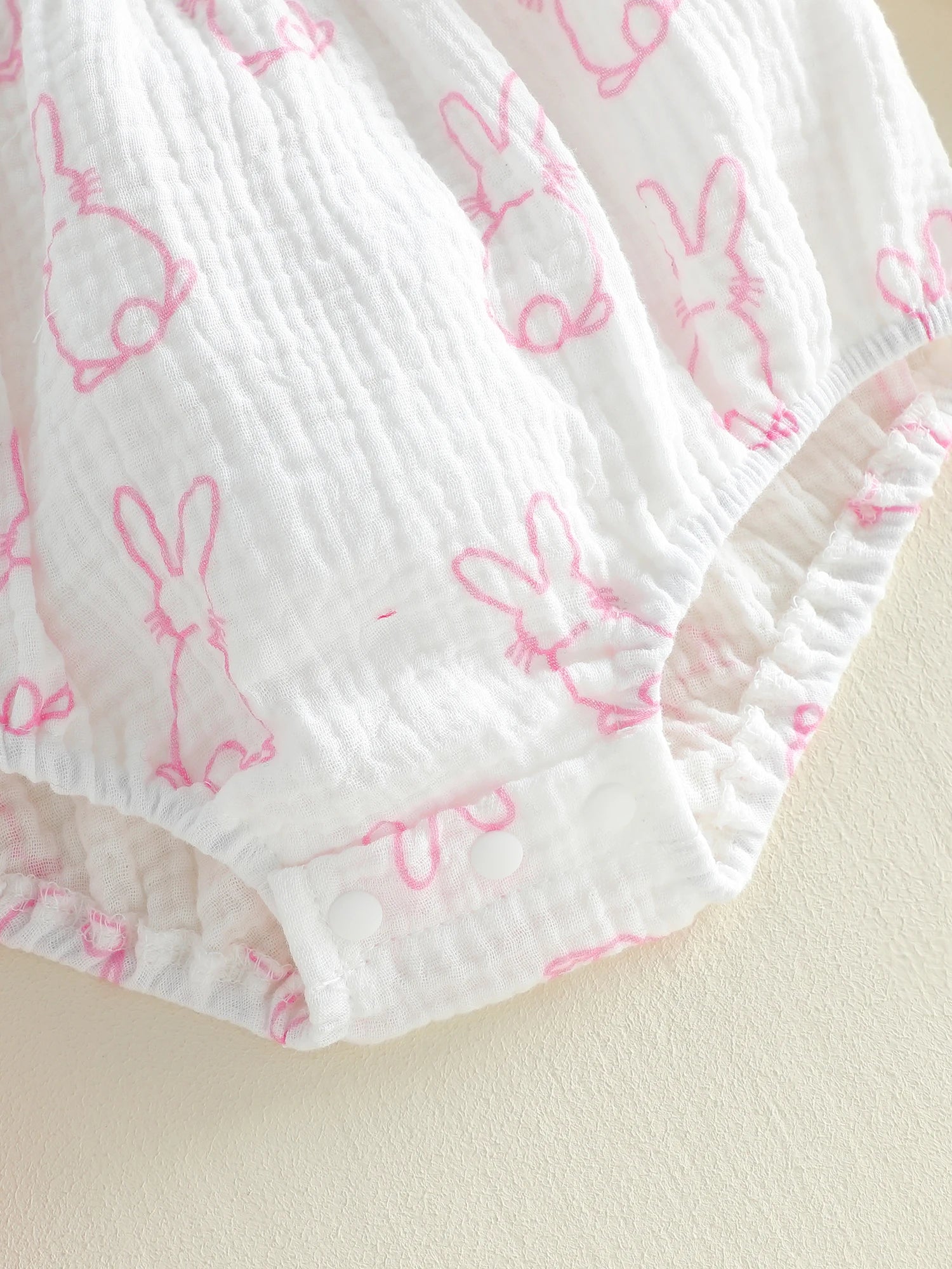 Blushing Bunny Romper & Bow Set