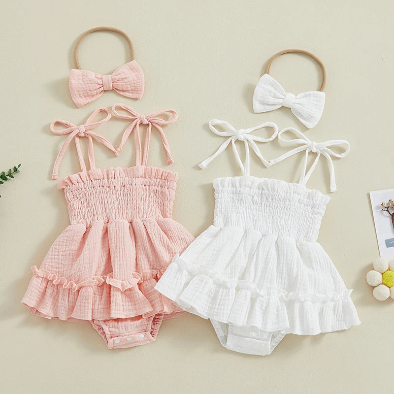 Rosie Bow Romper Set