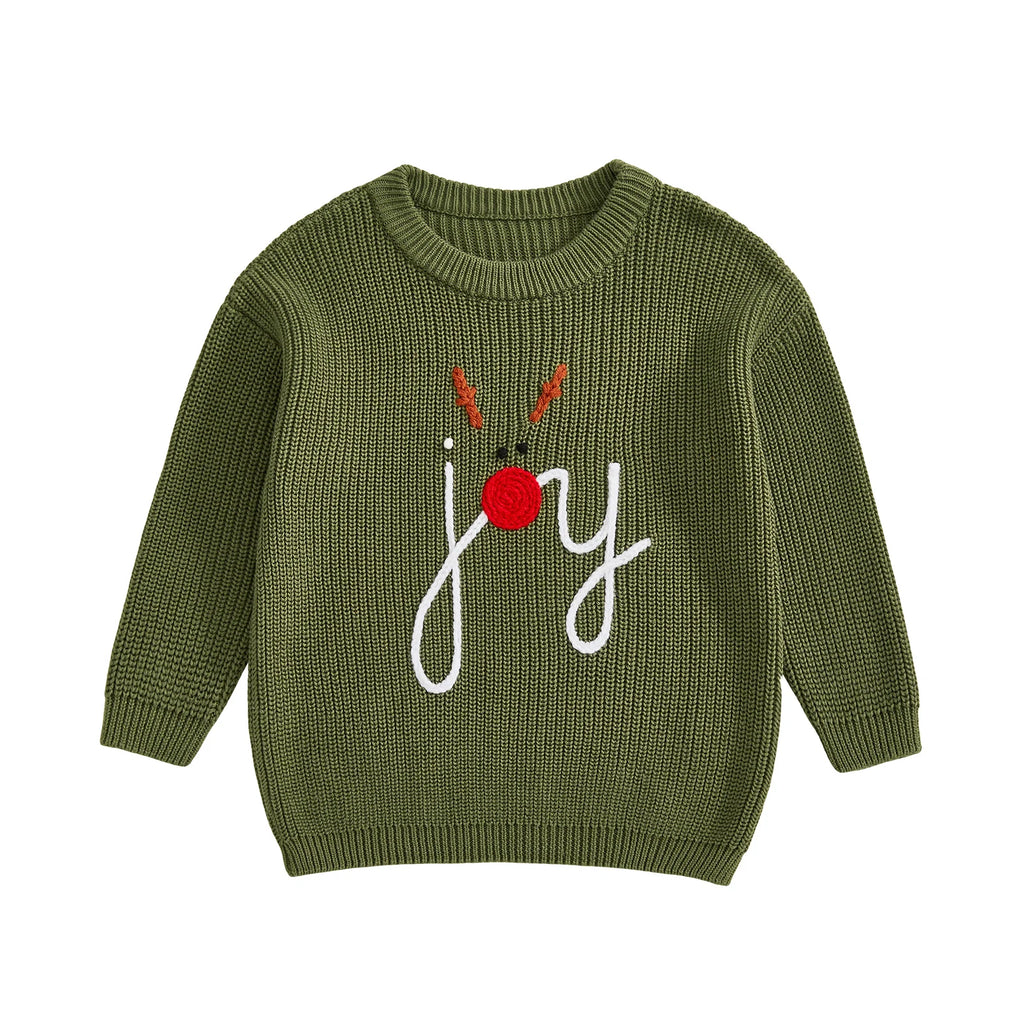 Kids' Joy Christmas Knit Sweater