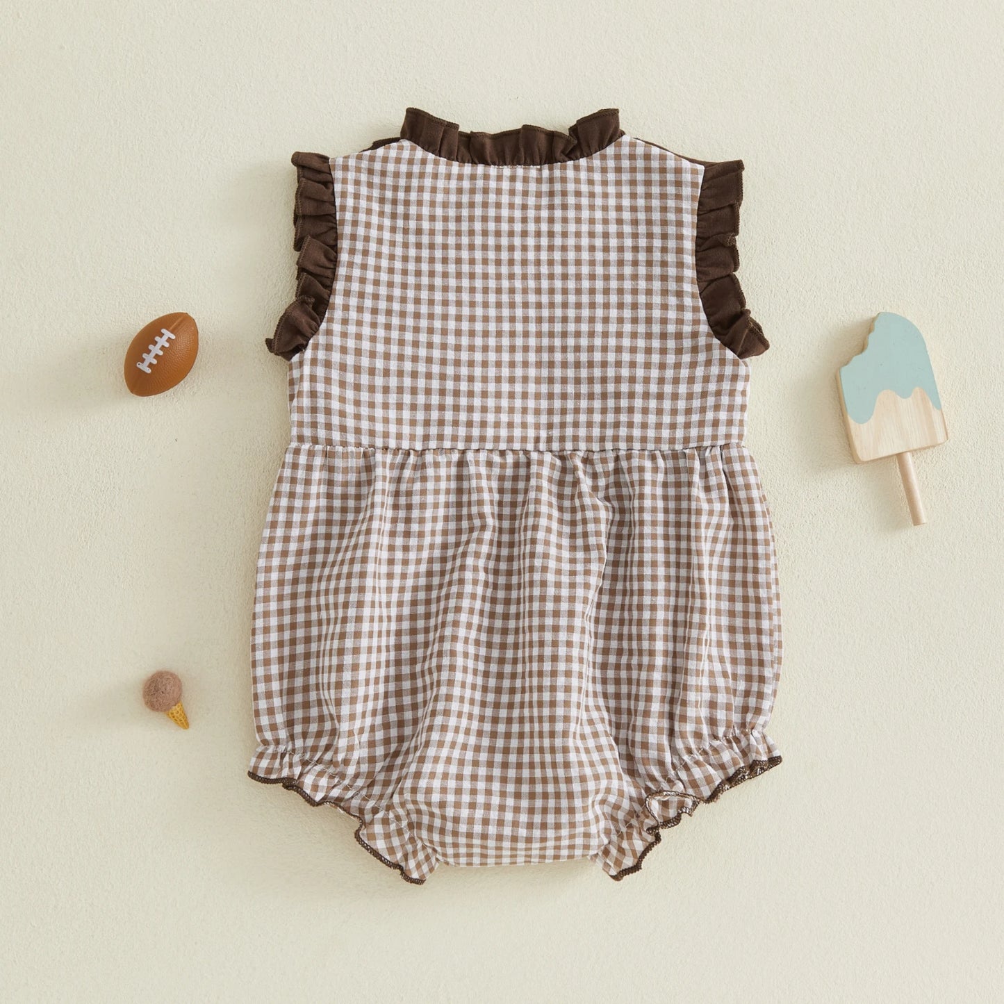 Game Day Bubble Romper