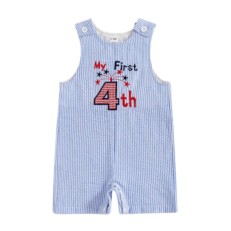 My First 4th Romper