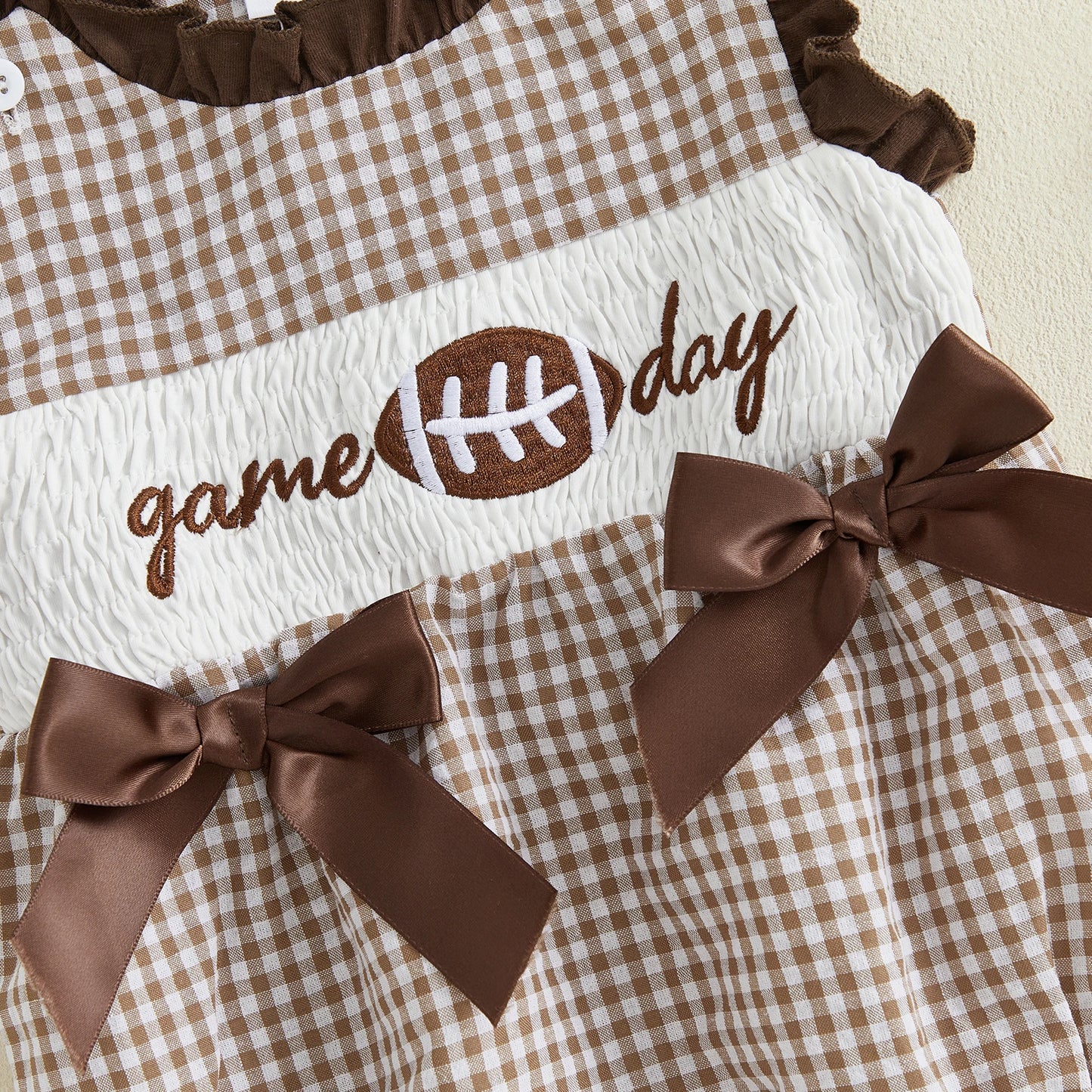 Game Day Bubble Romper