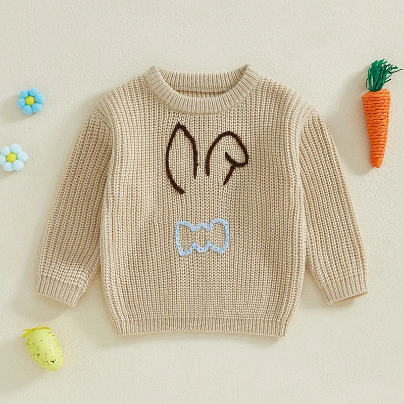Hoppy Days Bunny Knit Sweater 