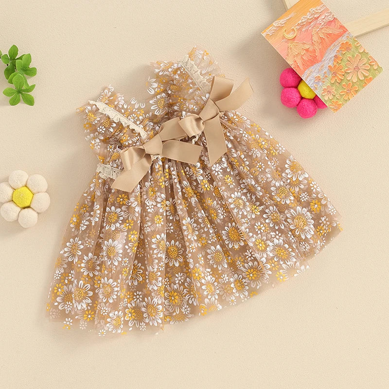 Sunshine Bloom Tulle Sundress