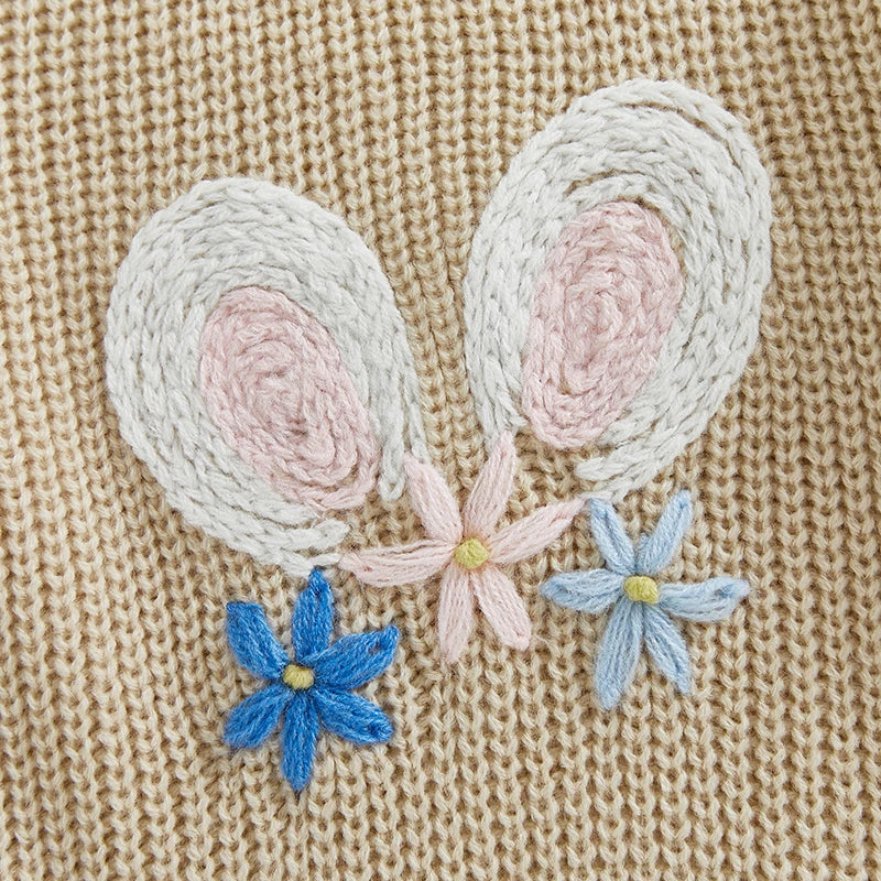 Hoppy Days Bunny Knit Sweater 