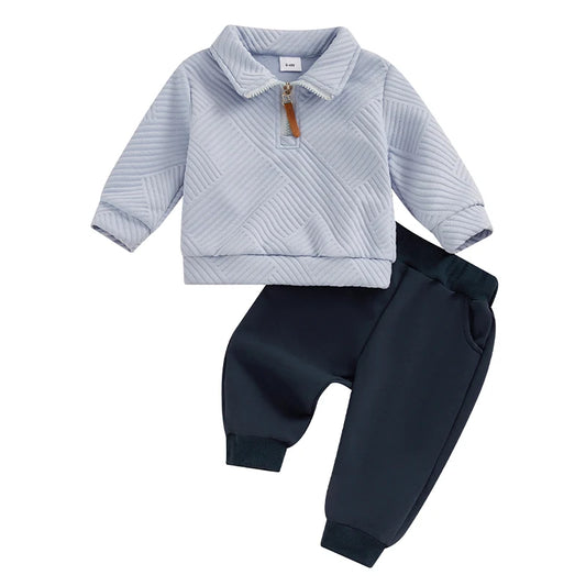 The Atelier Quarter Zip Set