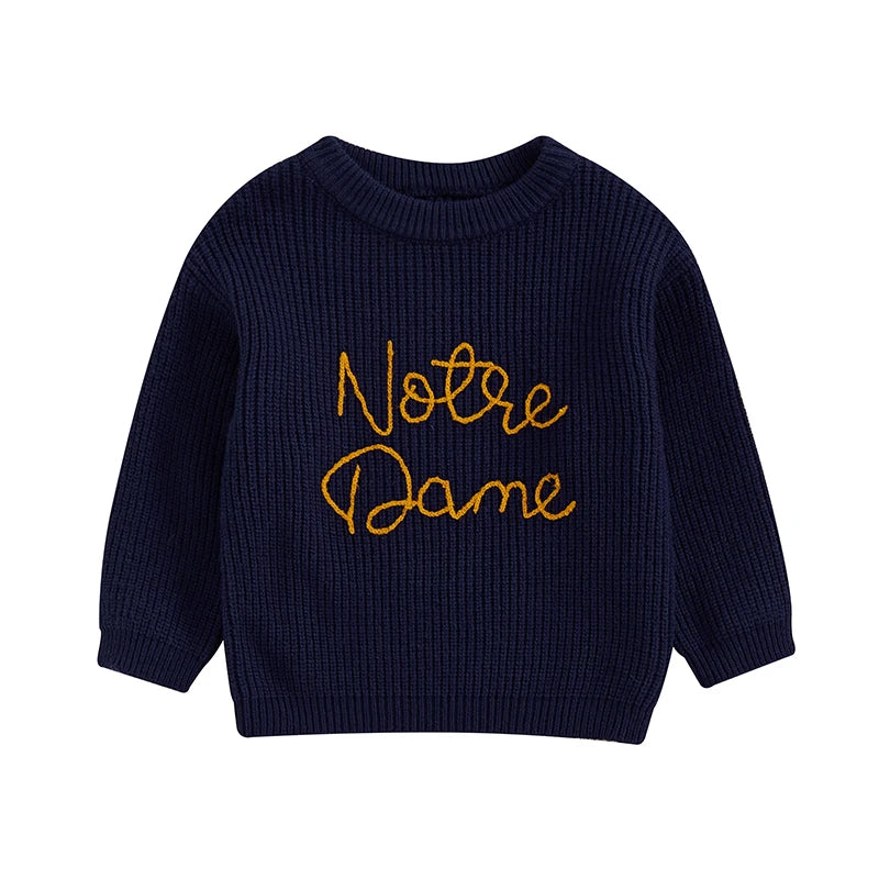 Notre Dame Knit Sweater