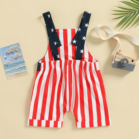 Stars and Stripes Overalls