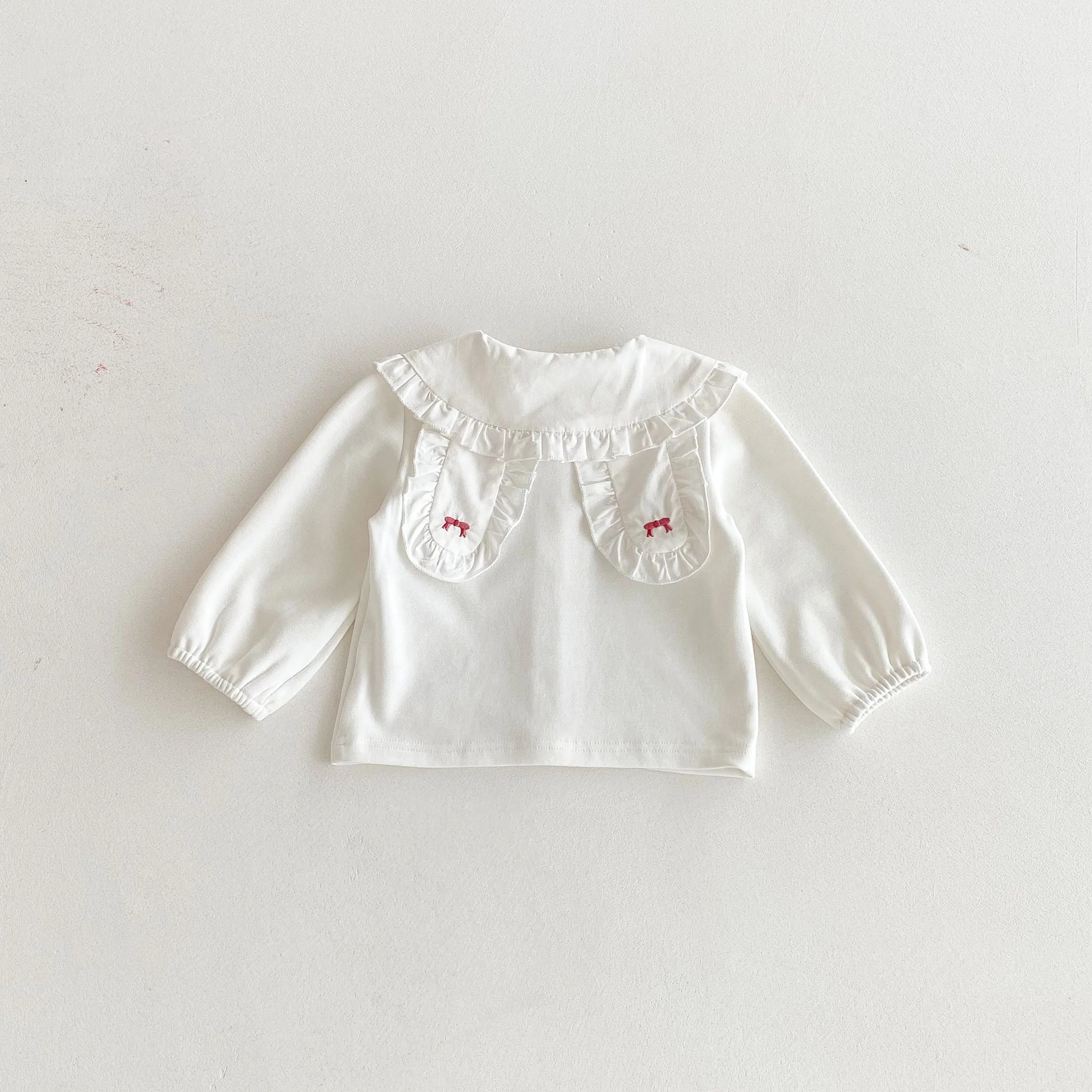 Little Darling Ruffle Collar Blouse