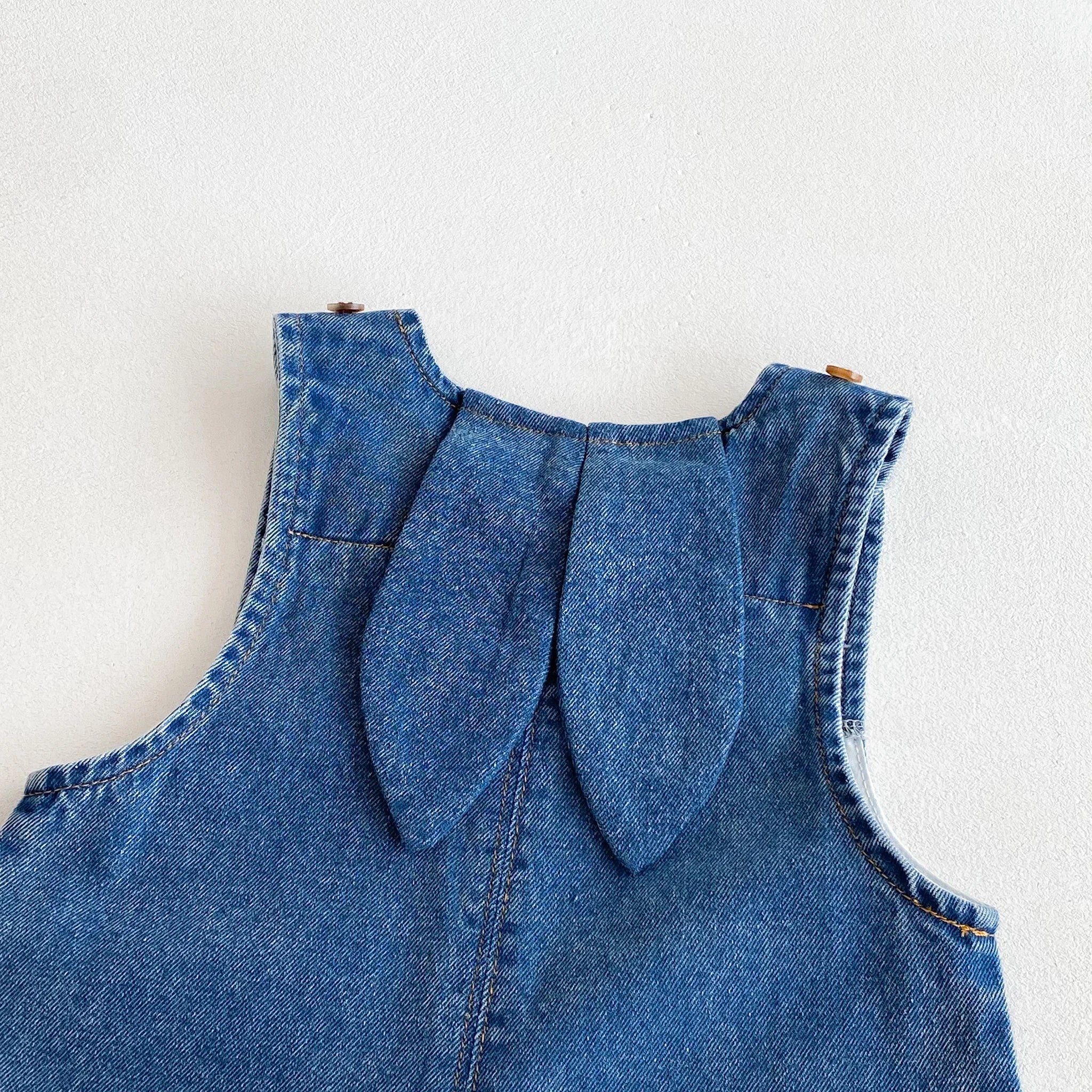 Hop & Play Denim Bunny Jumpsuit