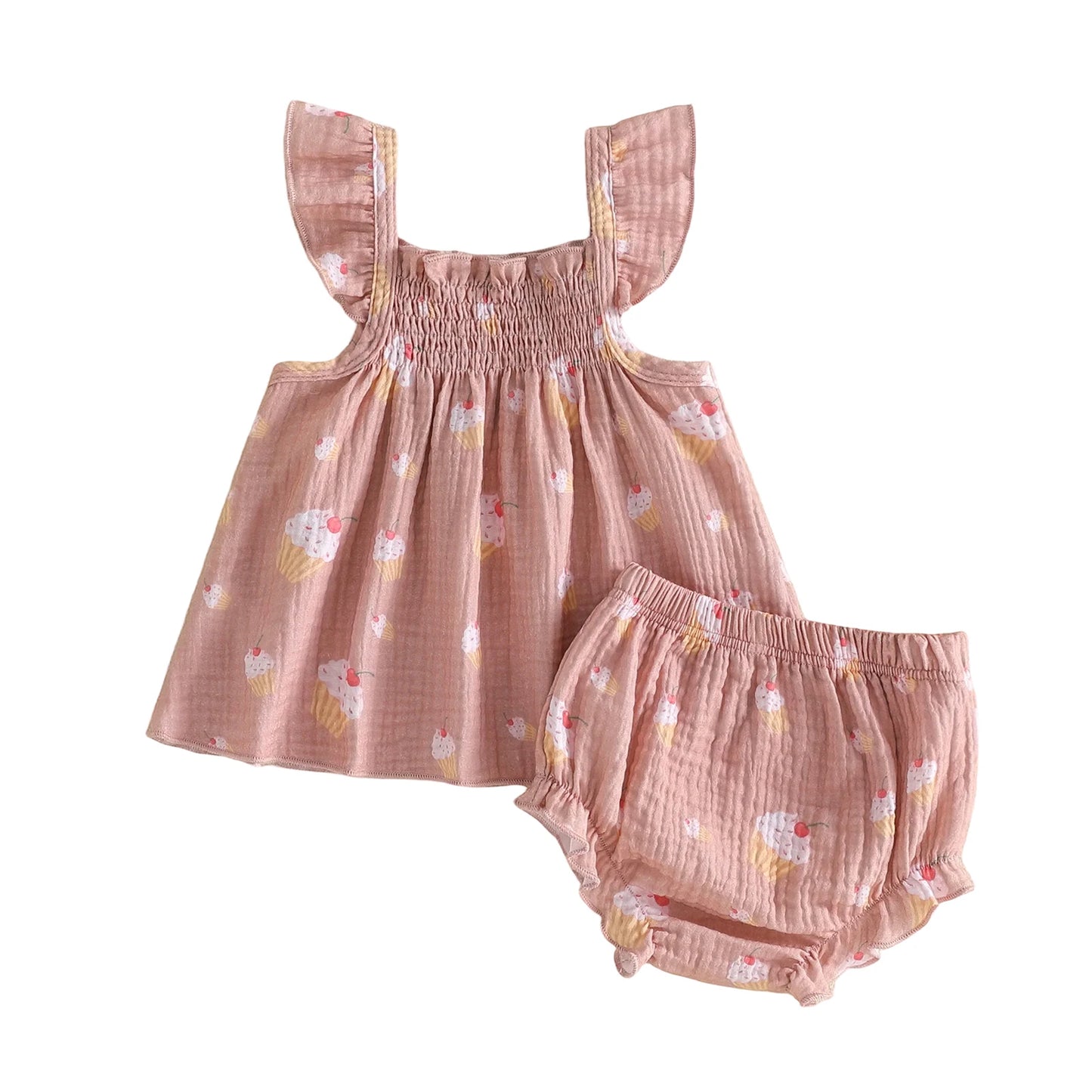 Sweet Cherry Cupcake Summer Set