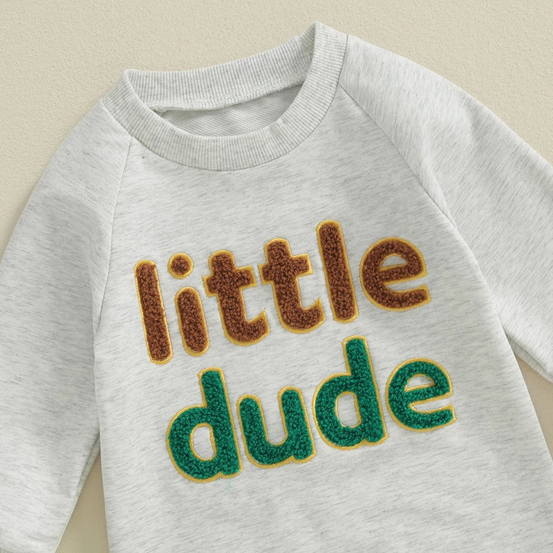 Mama’s Boy / Little Dude Cozy Appliqué Romper