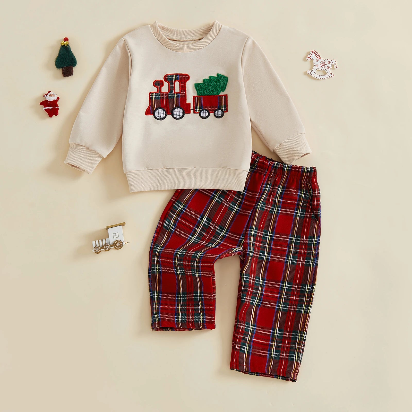 Holiday Express Sweater and Pants Set