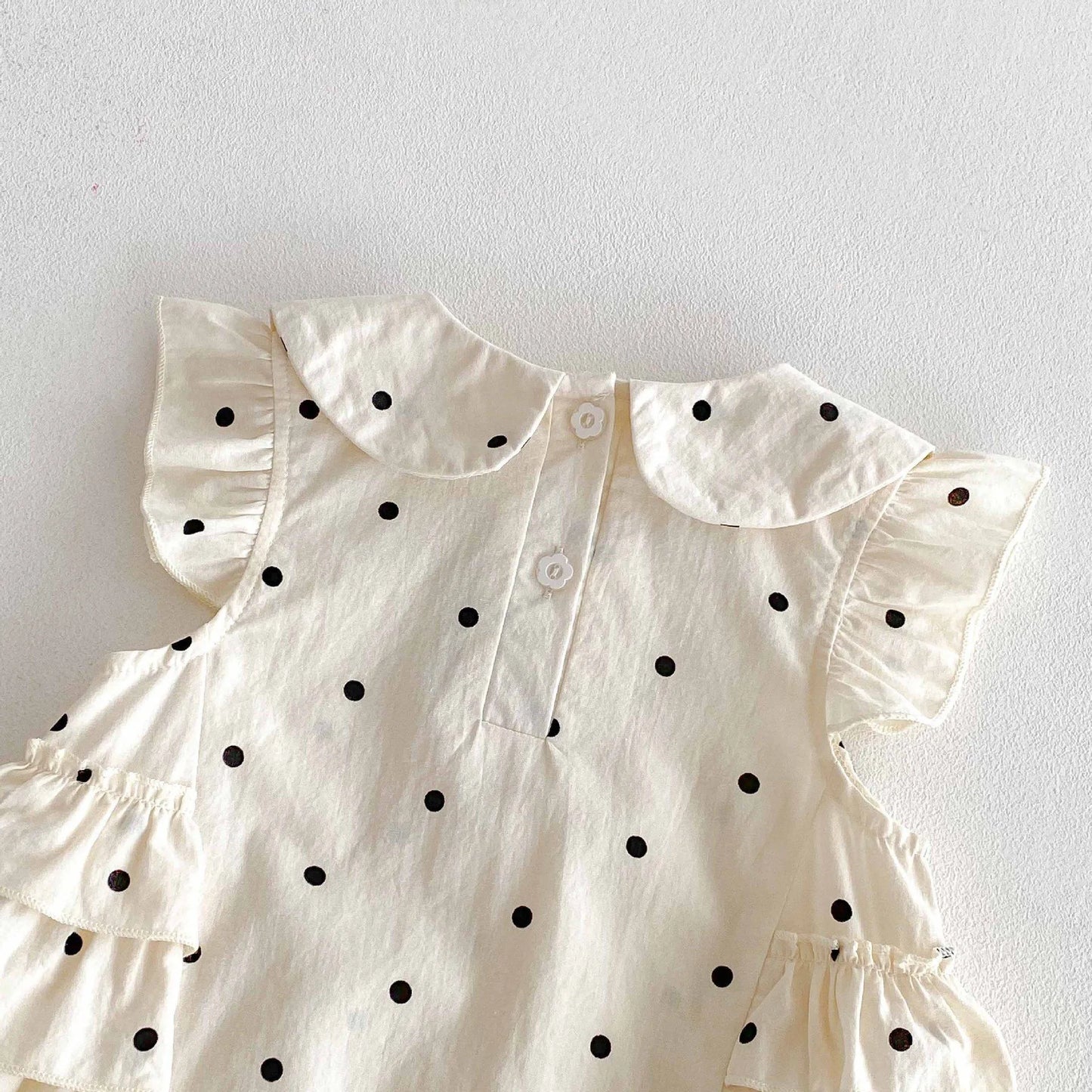 Charlotte Polka Dot Romper