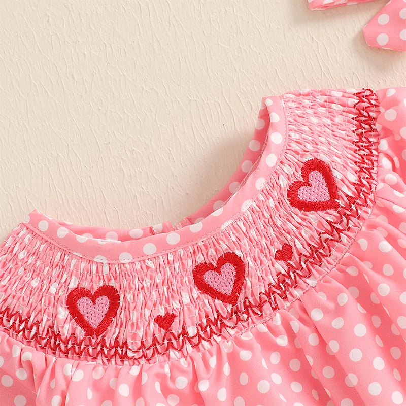 Chérie Rose Smock Romper