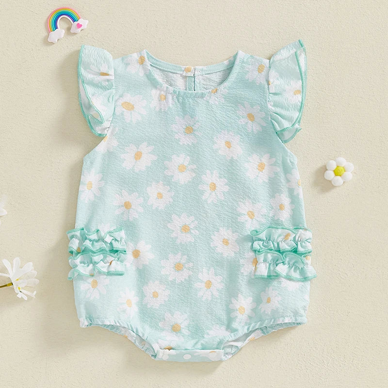 Petal Picnic Flutter Romper