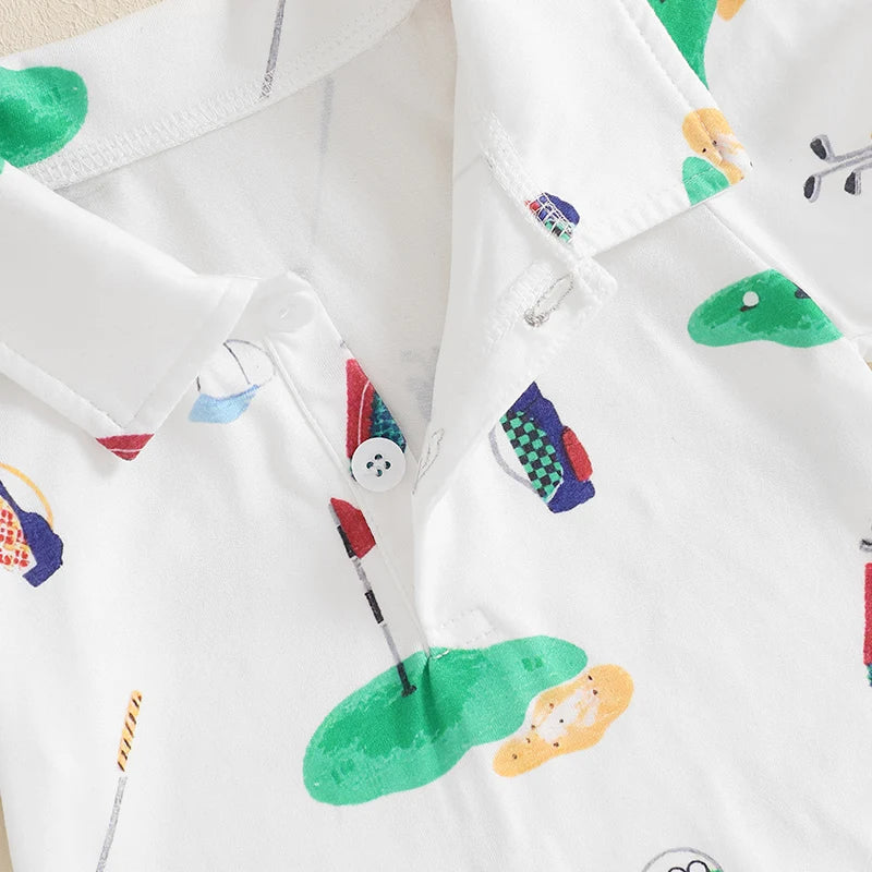 Tiny Tee Time Romper