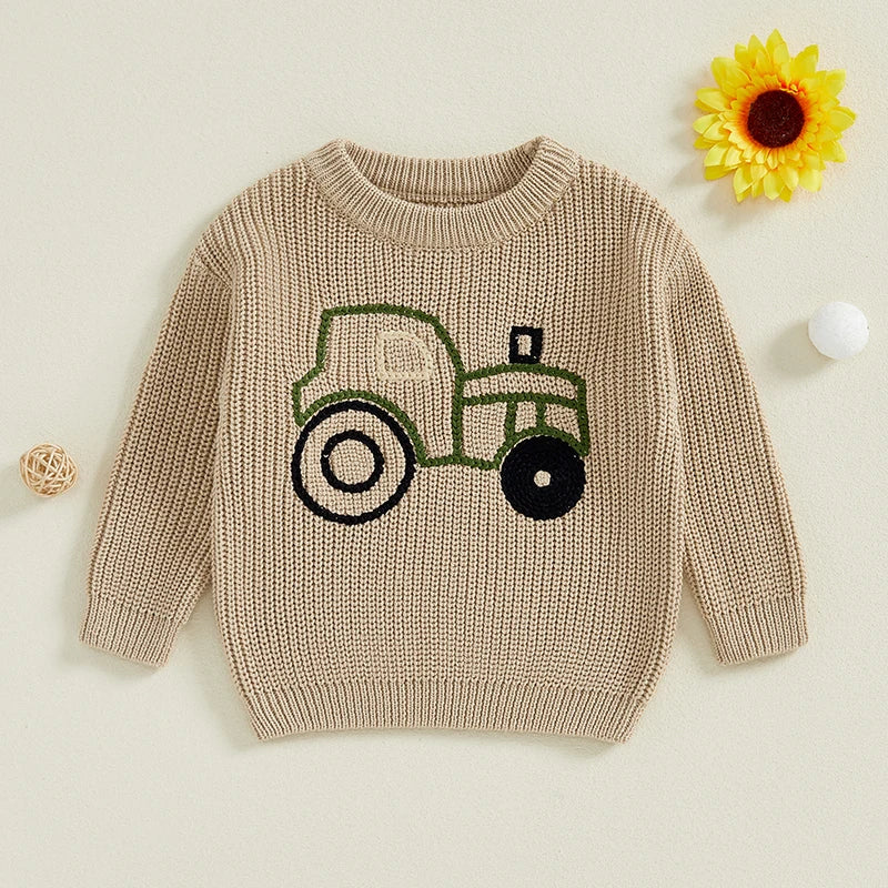 Truck Knit Sweater