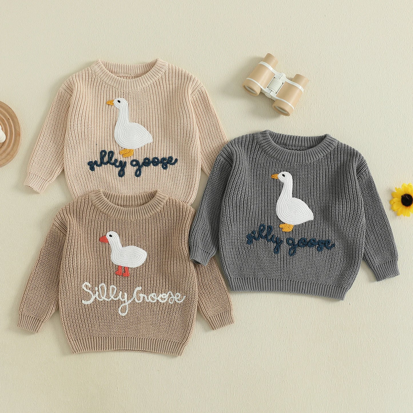 Silly Goose Knit Sweater