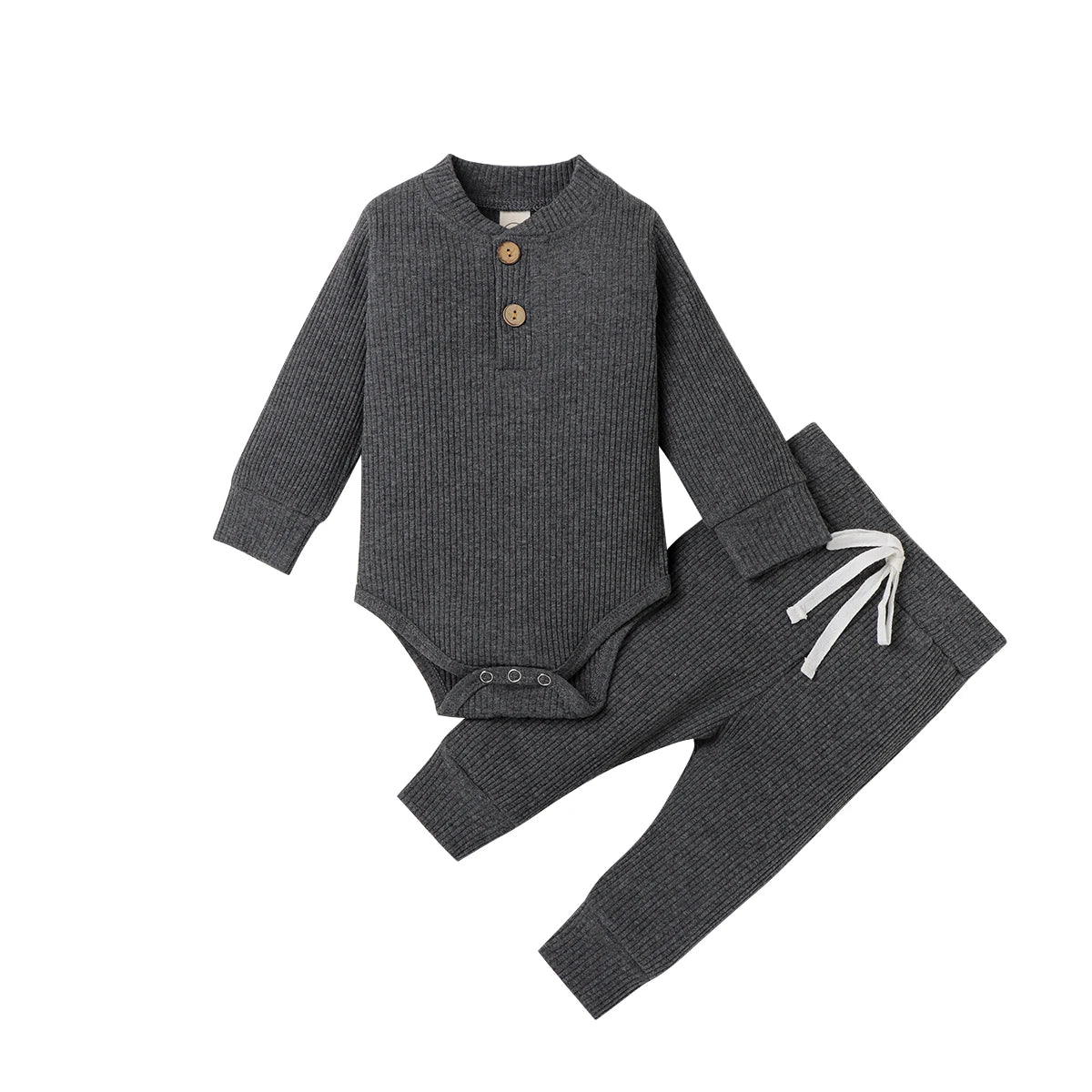 Baby boys' Everett Ribbed Lounge Set