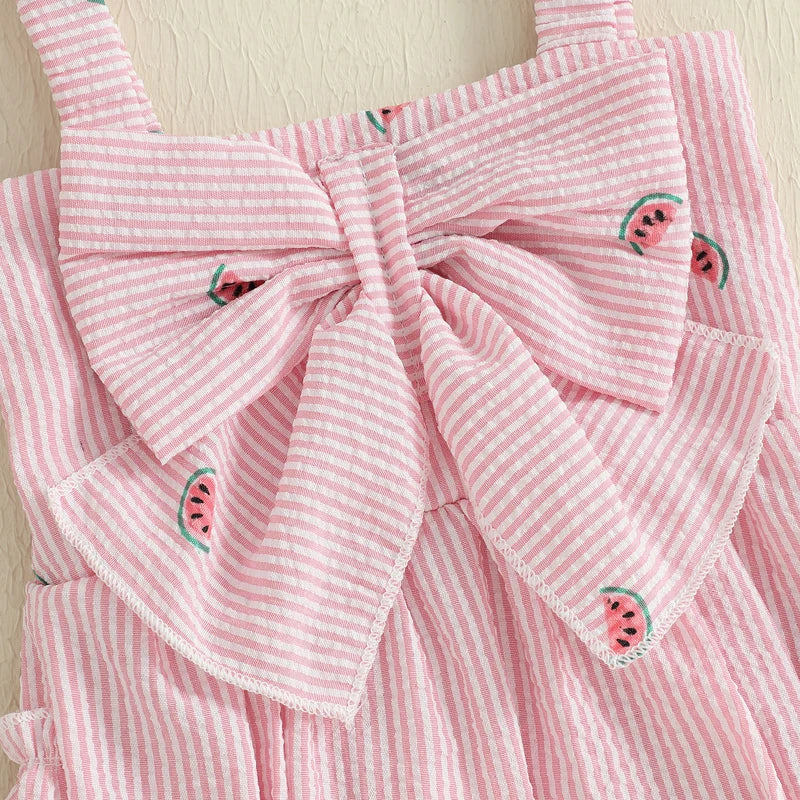 Sweet Slice Smocked Romper