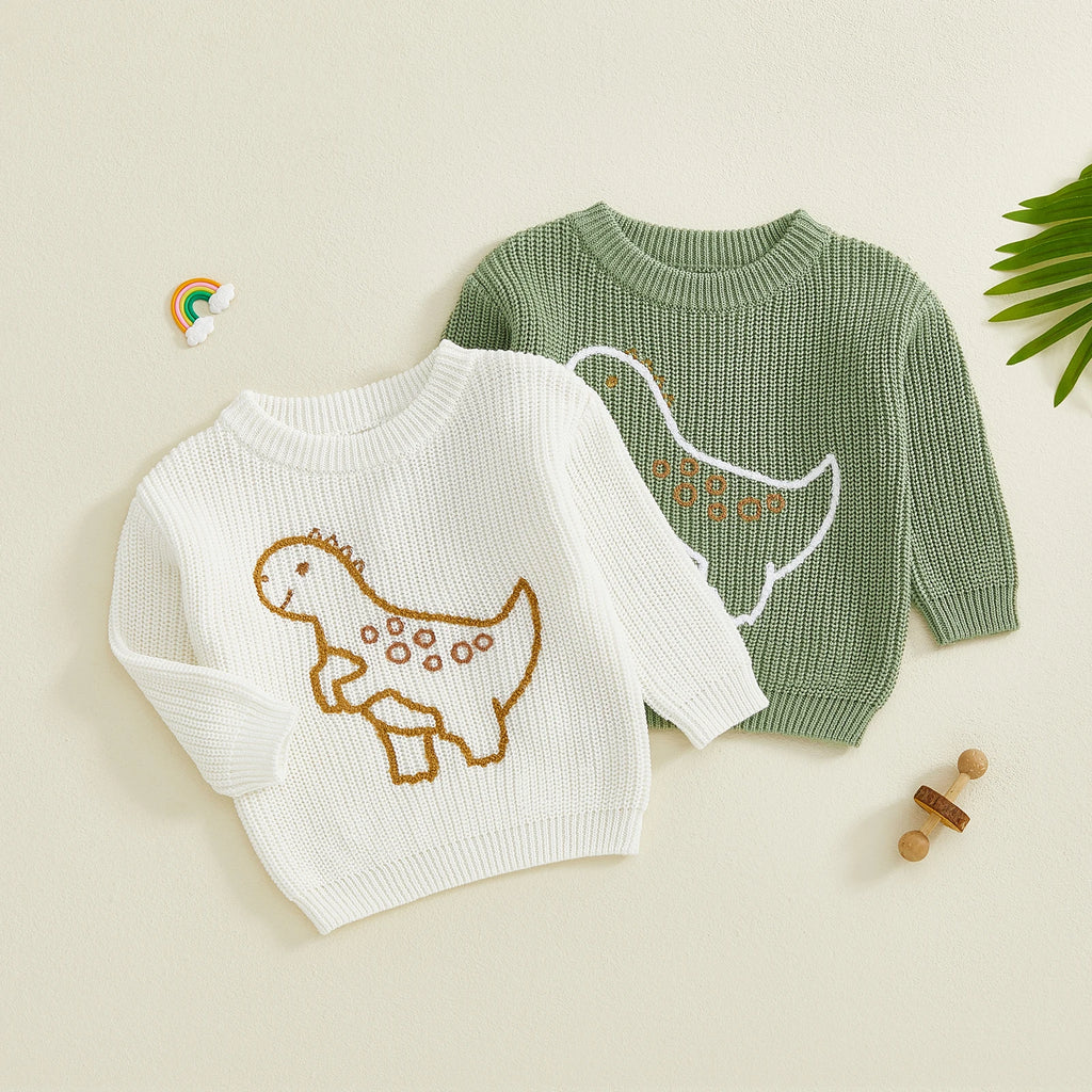 Roarsome Dino Knit Sweater