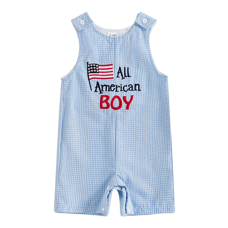 My First 4th Romper