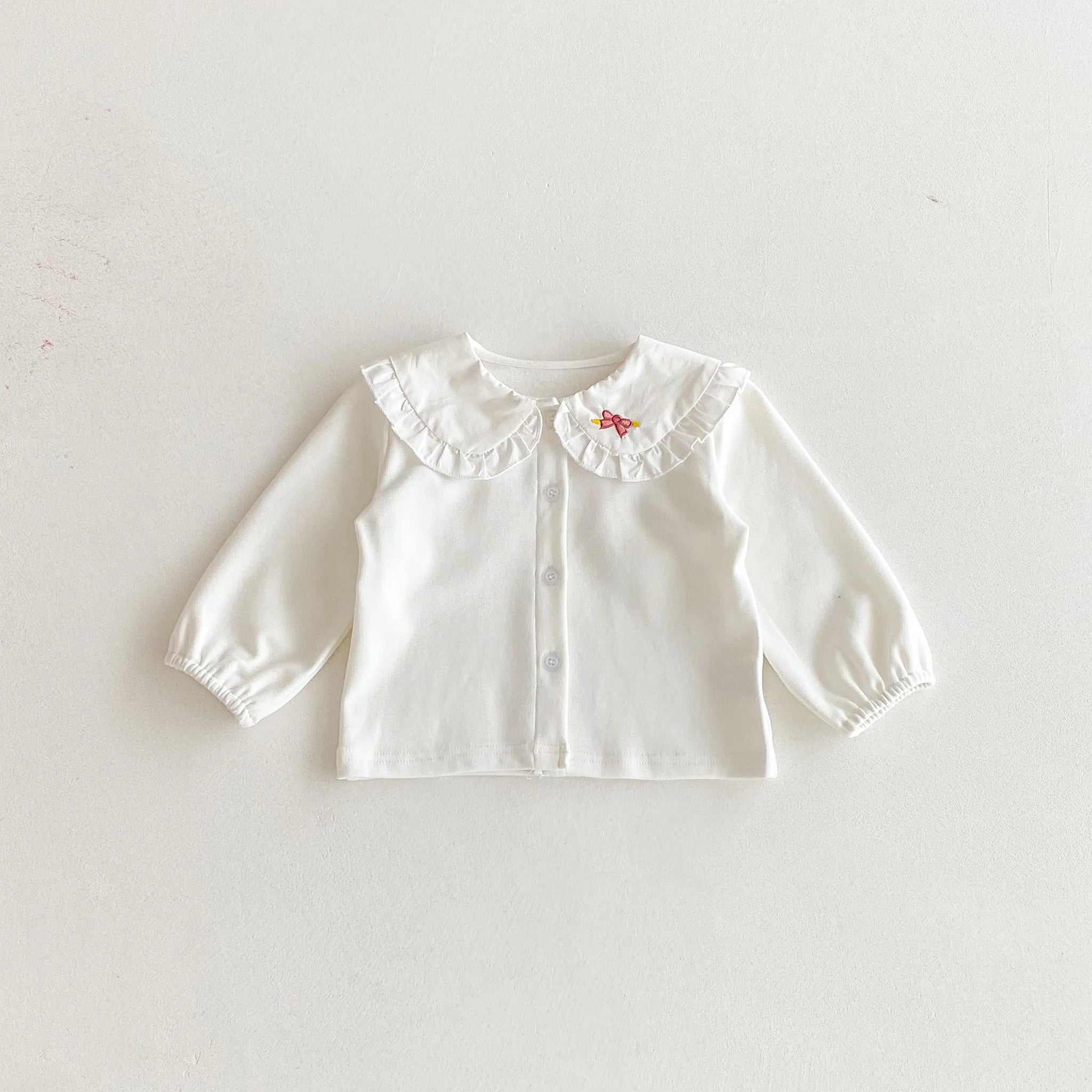 Little Darling Ruffle Collar Blouse