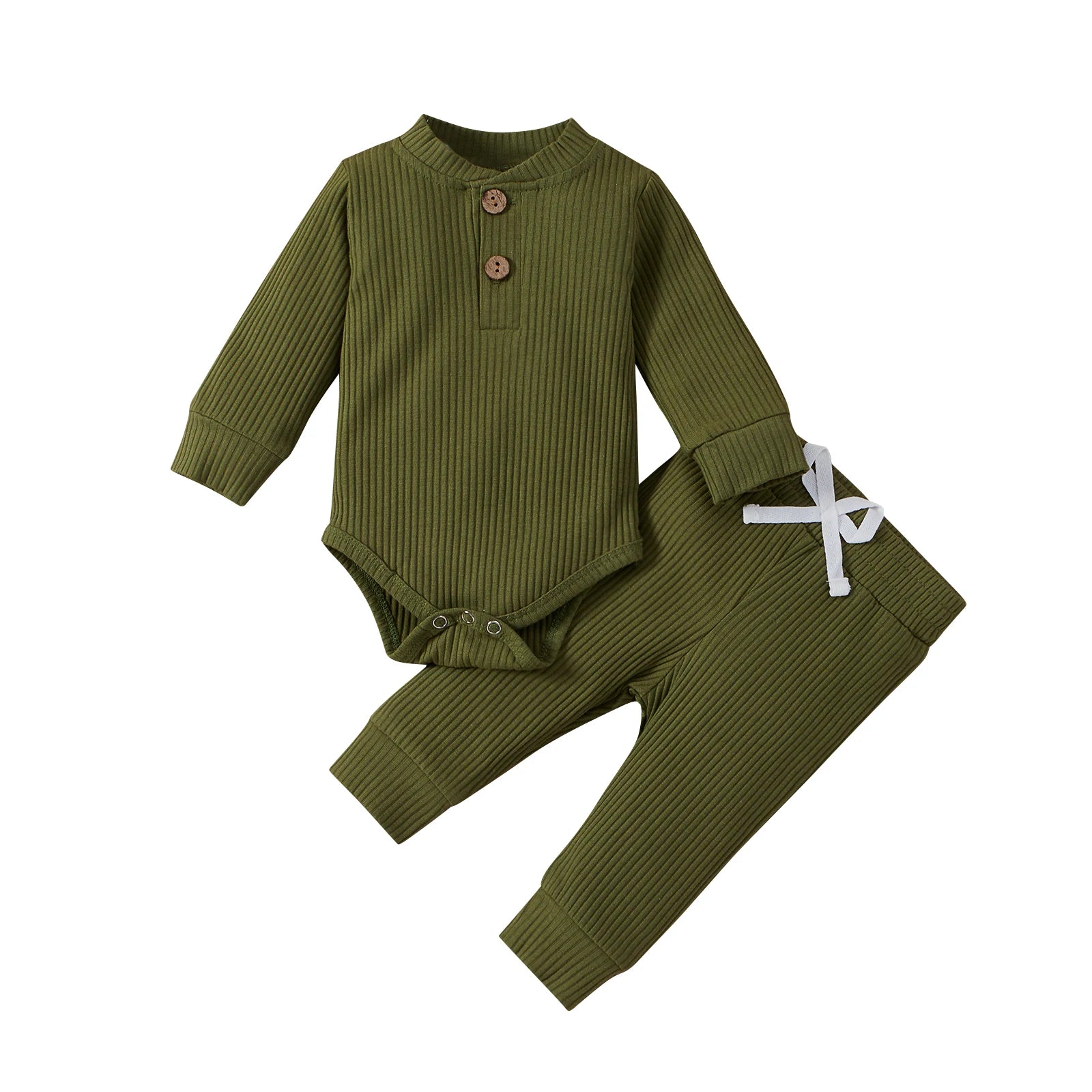 Baby boys' Everett Ribbed Lounge Set