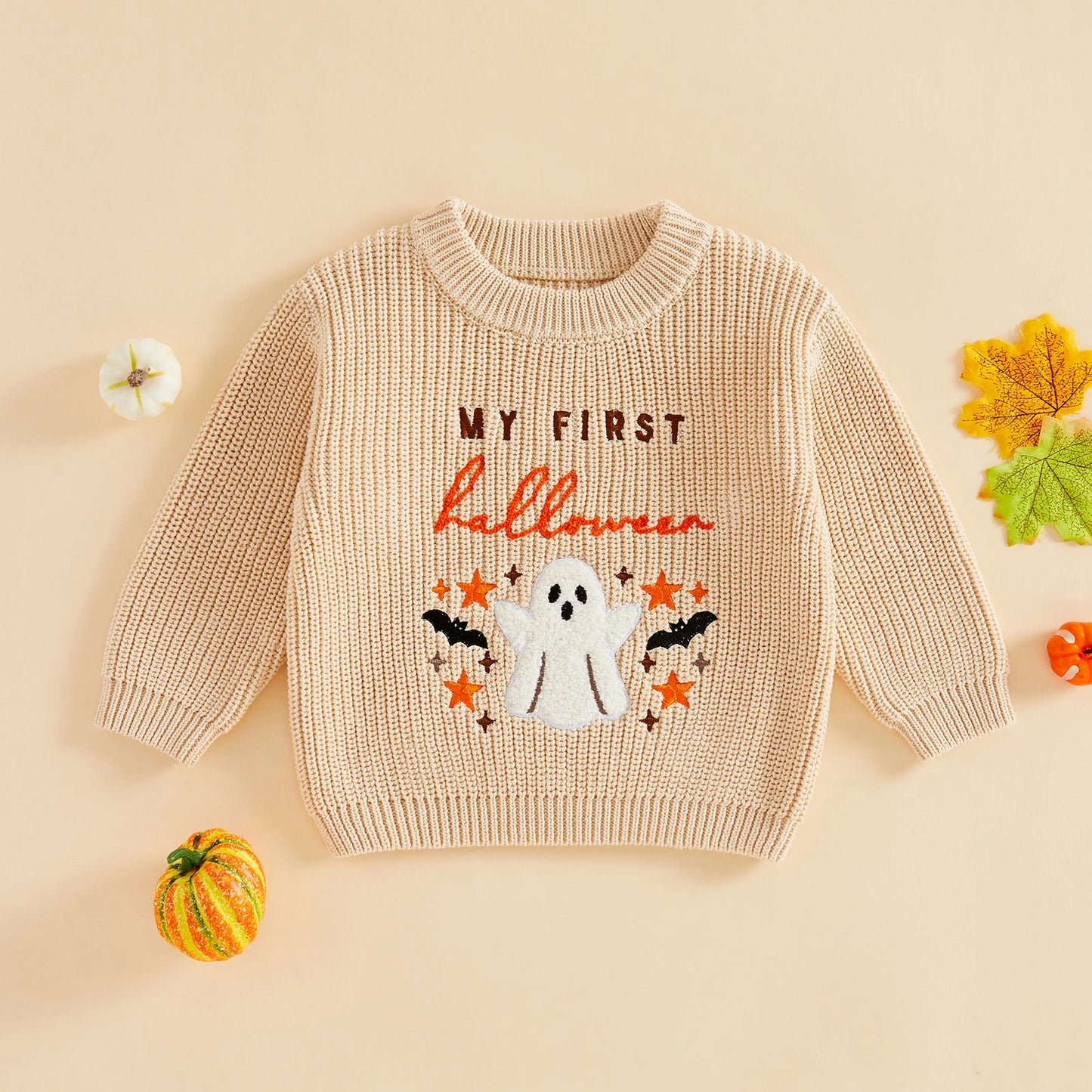 Pumpkin Patch/Ghost Pullover Sweater